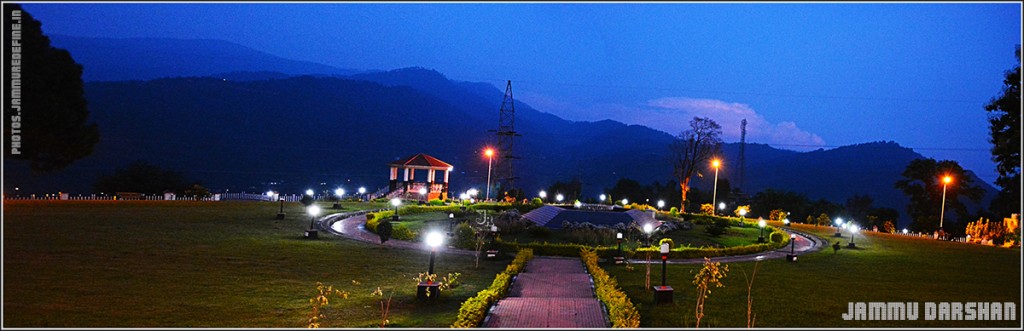 Panoramic view of Jakhani Park, Udhampur
