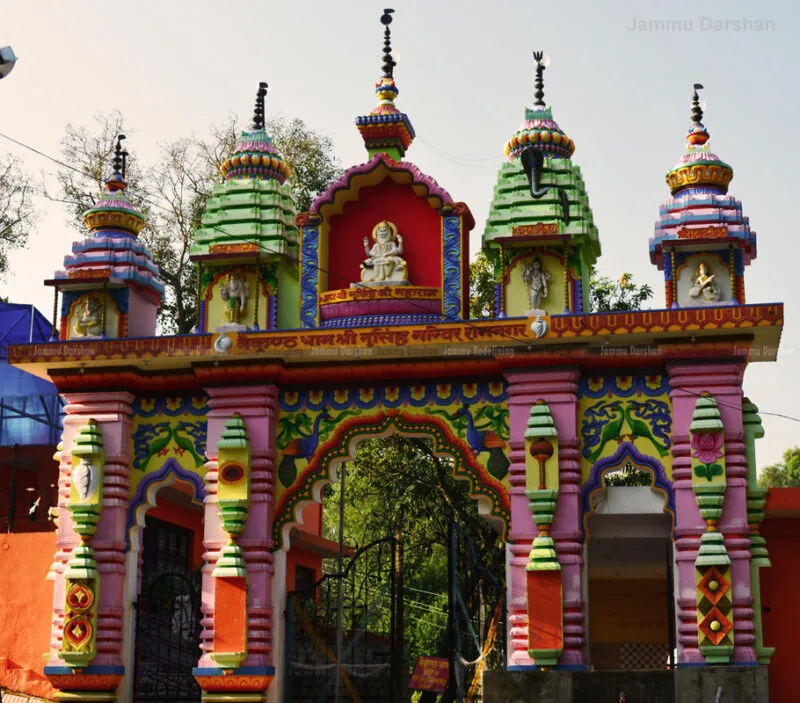 Narsingh Mandir entrance, Ramnagar Udhampur