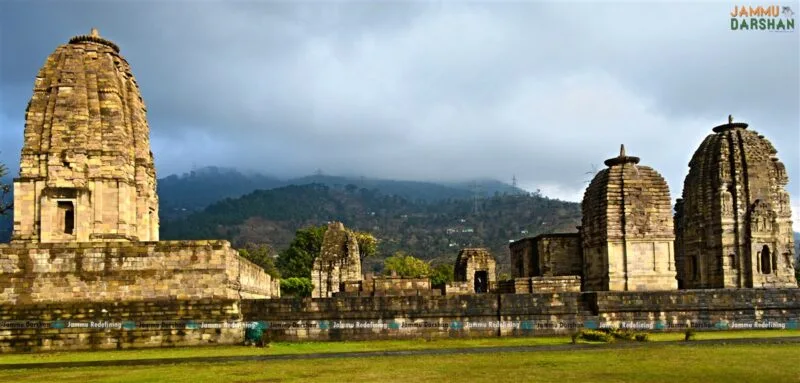 Ancient stone Shiva temple at Krimchi complex, Udhampur