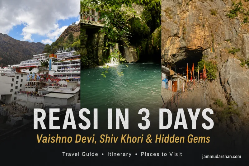 Reasi in 3 days Jammu Darshan Jammu Tour